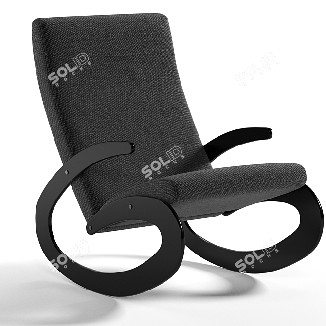 Modern Millimeter-Sized GEE Chair 3D model image 1
