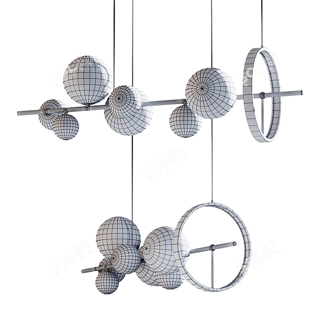 Iona L: Sophisticated Design Lamps 3D model image 3