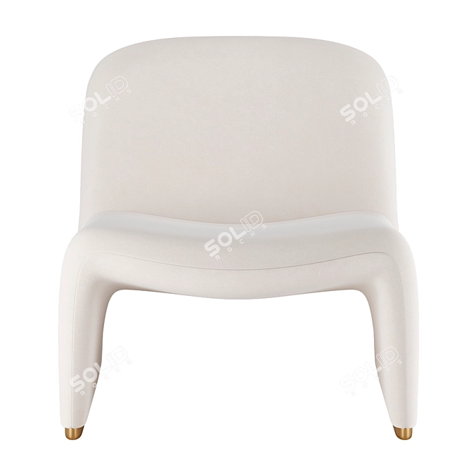 Modern Alky Chair by Piretti 3D model image 3