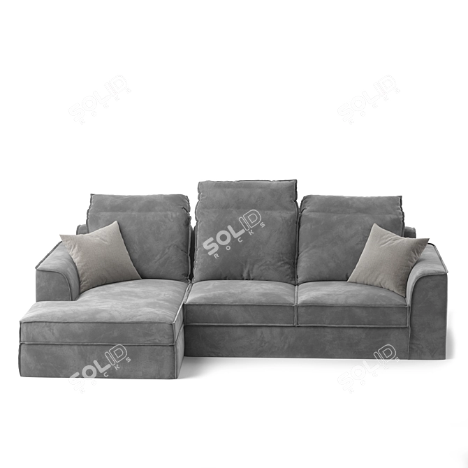 Havana Deluxe Corner Sofa 3D model image 5