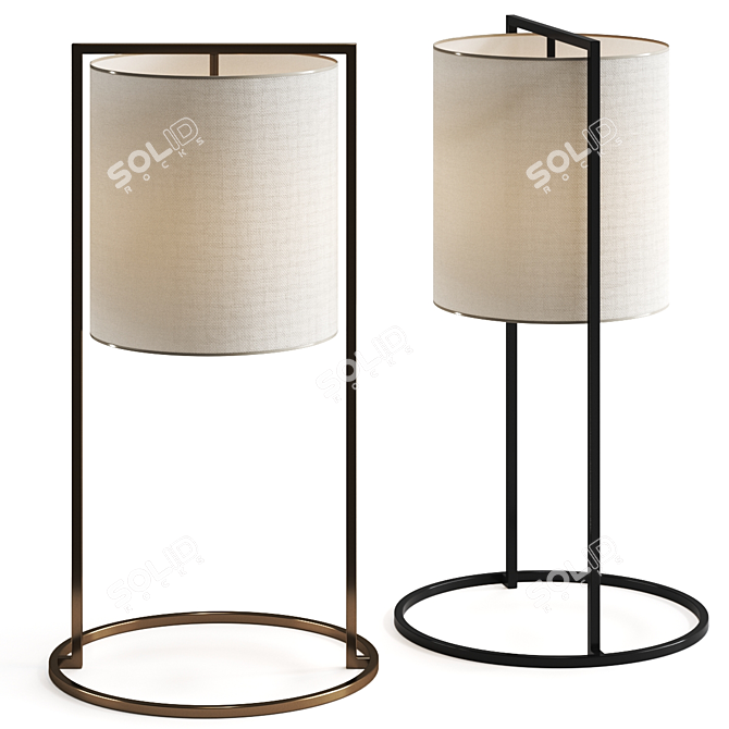 Kevin Reilly Collection Table Lamp 3D model image 1