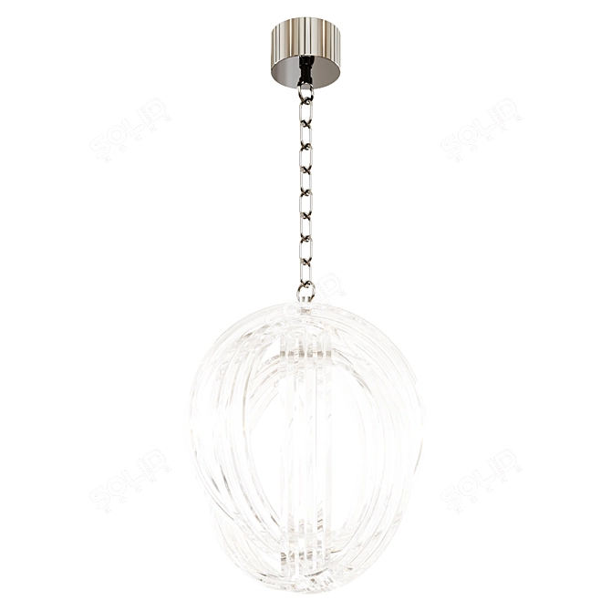 Elegant Marco Polo S Chandelier 3D model image 1