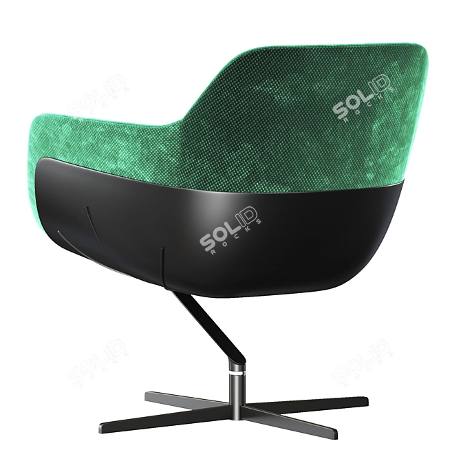 Modern 277 Auckland Armchair 3D model image 5