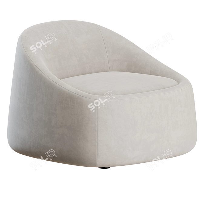 Designer Keiji Takeuchi Ripamonti Armchair 3D model image 1