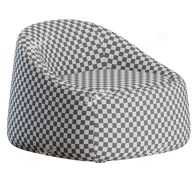 Designer Keiji Takeuchi Ripamonti Armchair 3D model image 3