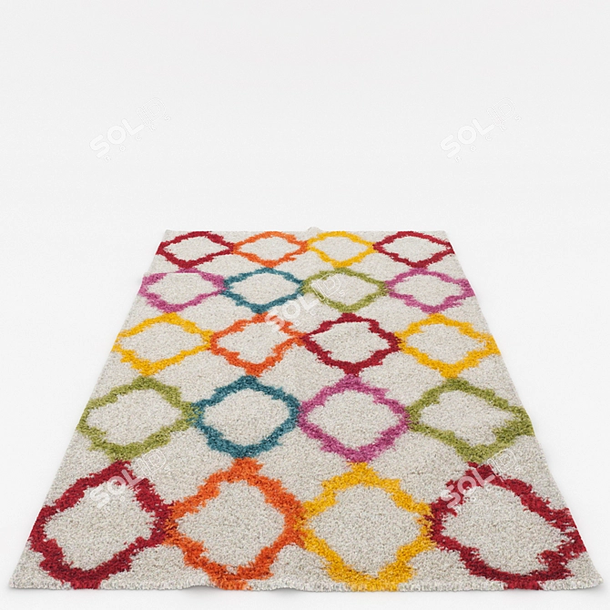 Versatile Set of Rugs for Stunning Renders 3D model image 6