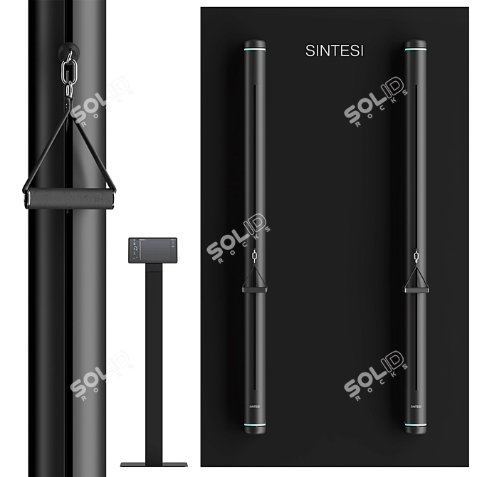 SINTESI Cable Trainer | Multi-function Robotic Simulator 3D model image 5