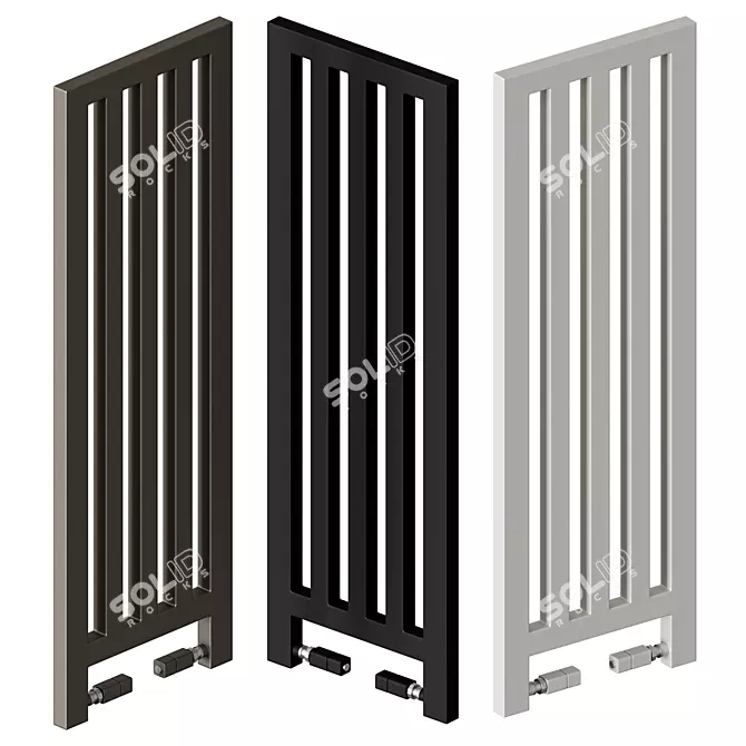 Scirocco H MyNew Dress Radiator - Unique, Stylish, Efficient 3D model image 4