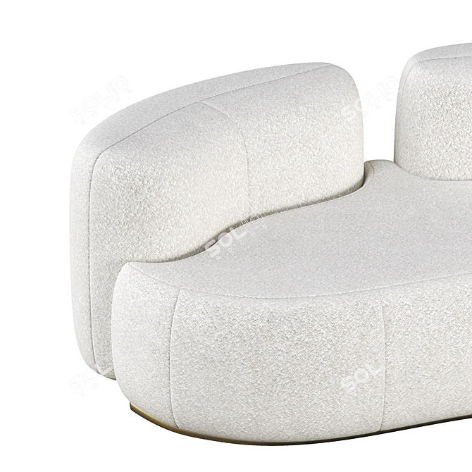 TATEYAMA XL Sofa: Modern Elegance 3D model image 2