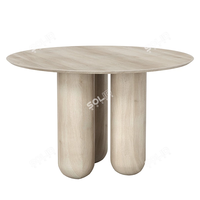 Luxury Bling Bling Table 3D model image 2