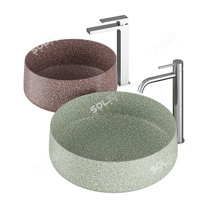 COGNAC ArtCeram | Stylish Sink 3D model image 3