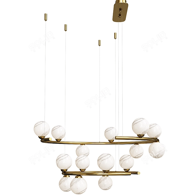 Elegant Design Lamp: IMERENSE 3D model image 2
