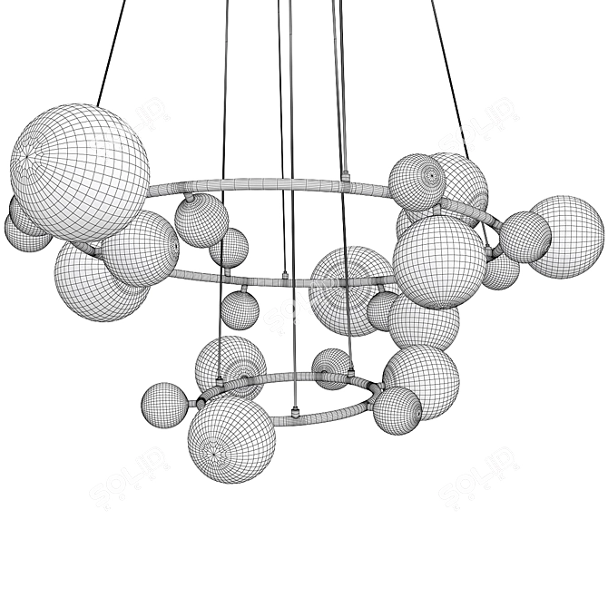 Contemporary Cosmogony Large Lamp 3D model image 3