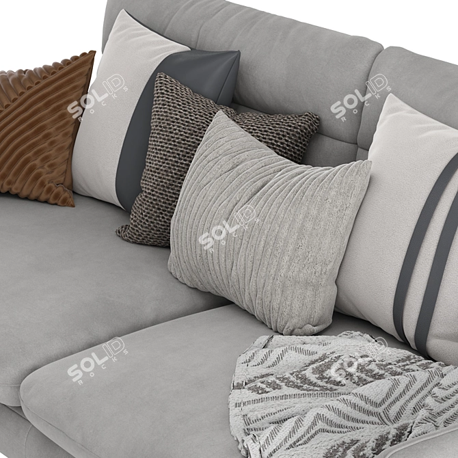 Monte-Carlo Duvivier Canapes Sofa 3D model image 4