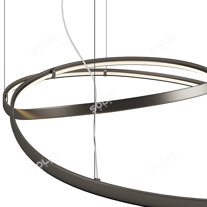 Heaven Lamp: Elegant Italian Lighting 3D model image 2