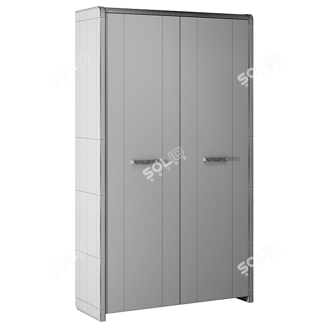 Adele Wardrobe: Elegant and Versatile 3D model image 6