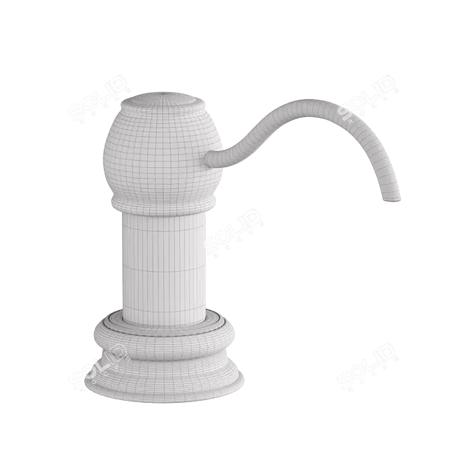 JUSTIME Classik Liquid Soap Dispenser 3D model image 3