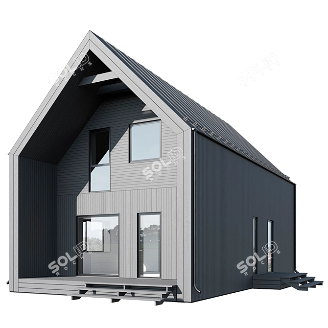 Modular Home OK MAX 3 3D model image 2