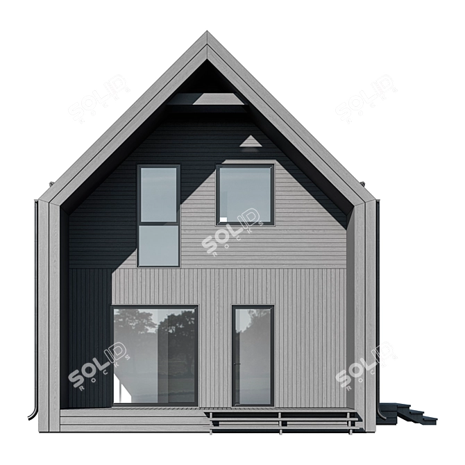 Modular Home OK MAX 3 3D model image 4