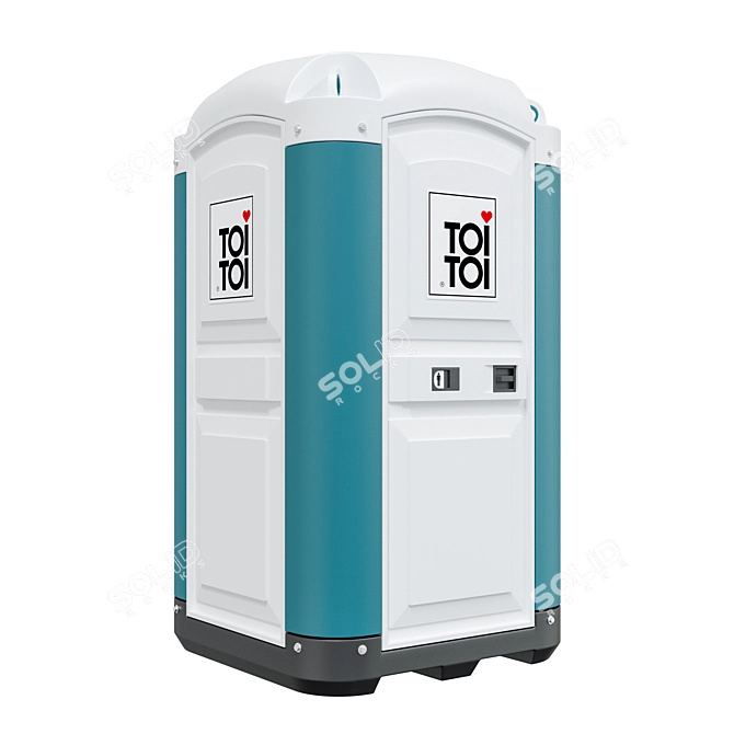 TOI FRESH: Portable Odorless Dry Closet 3D model image 2