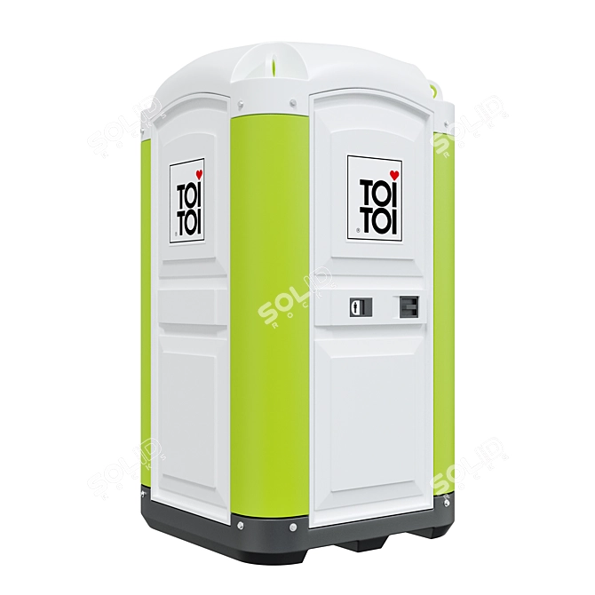 TOI FRESH: Portable Odorless Dry Closet 3D model image 3