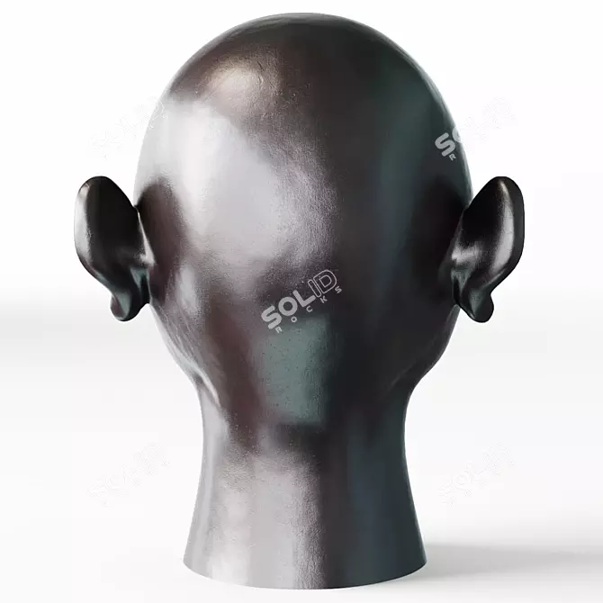 KARE_Deco Head Kussmund: Elegant 320mm Statue 3D model image 3