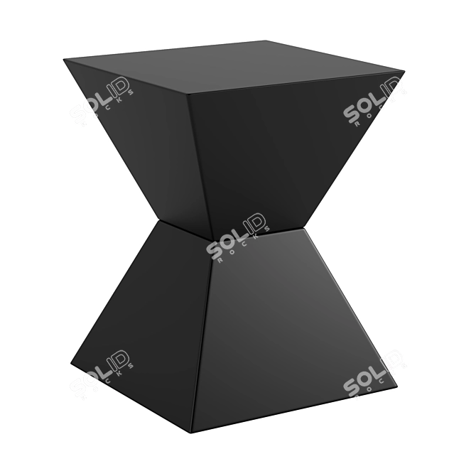 Hadlee End Table: Sleek and Stylish 3D model image 1