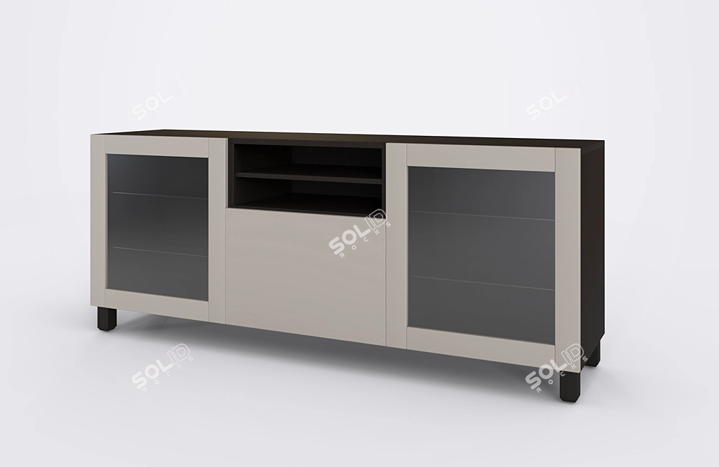 Modern and Stylish BESTA Furniture 3D model image 3