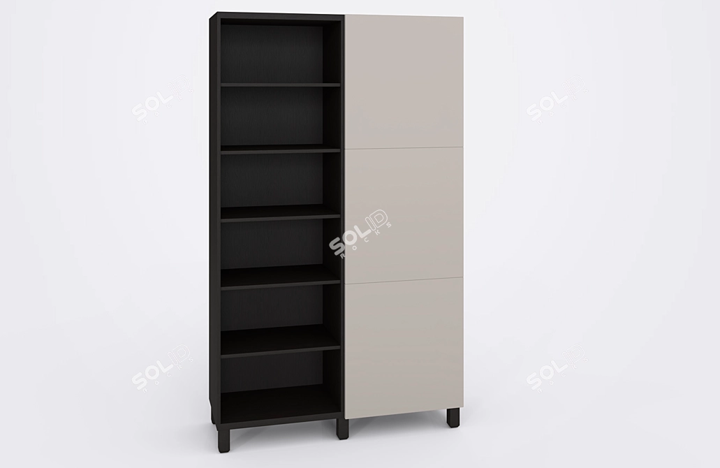 Modern and Stylish BESTA Furniture 3D model image 4