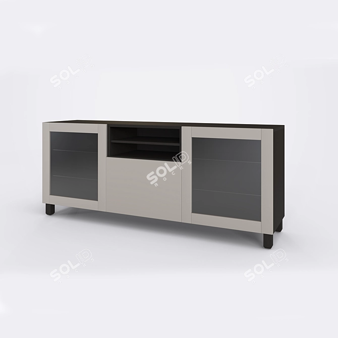 Modern and Stylish BESTA Furniture 3D model image 8