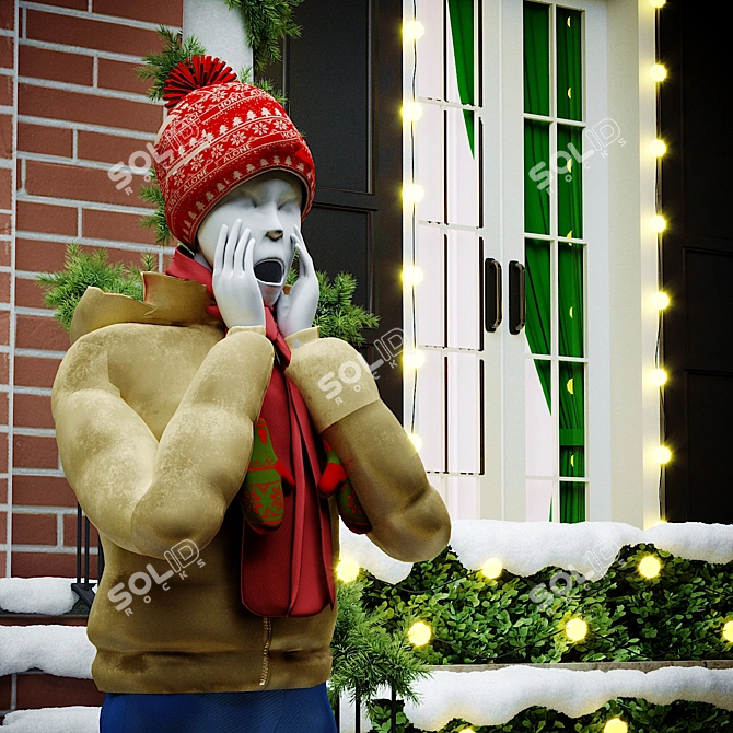 "Home Alone" Christmas Collection 3D model image 8