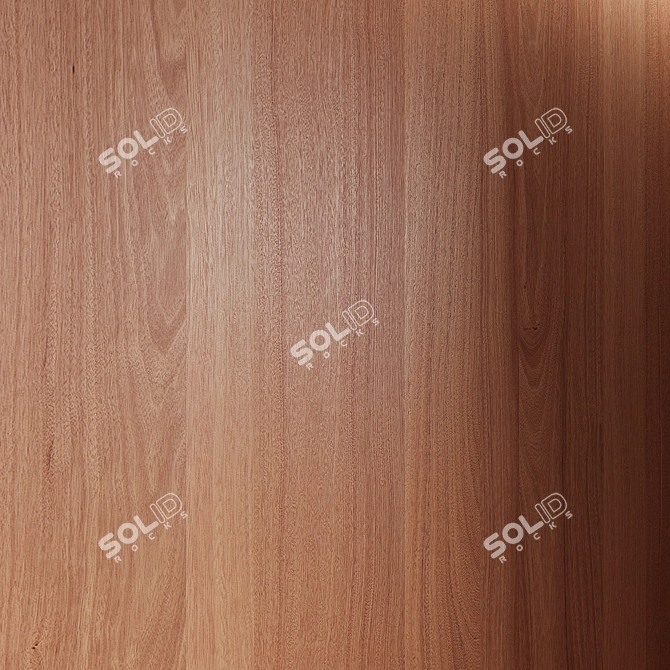 Seamless Wood Texture 3D model image 2