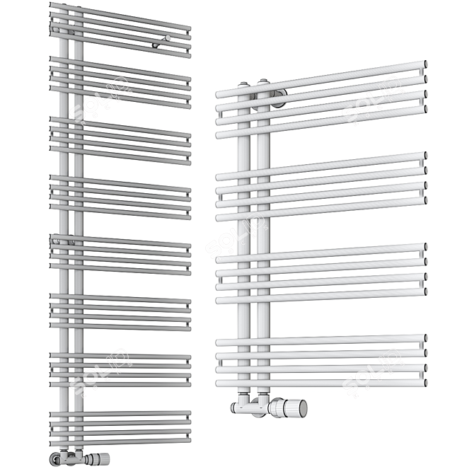 Kelly by Cordivari - Stylish Radiator Solution 3D model image 1