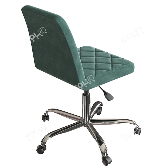 Ergonomic Office Chair 3D model image 2