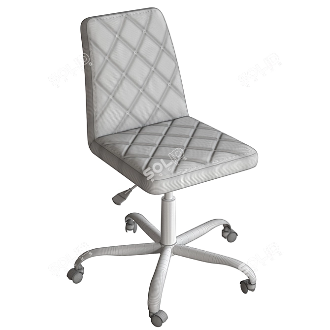 Ergonomic Office Chair 3D model image 4