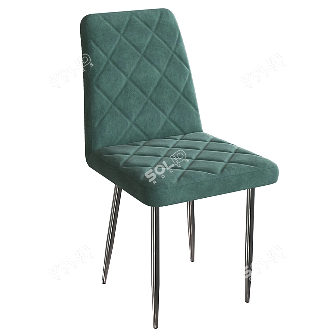 ARION Metal Light Dining Chair 3D model image 1