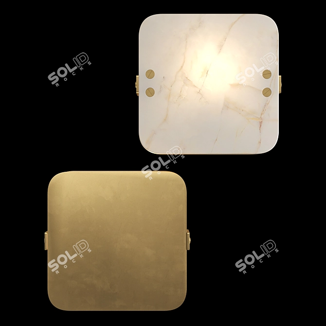 Elegant ARTERIORS Mercury Sconce 3D model image 2