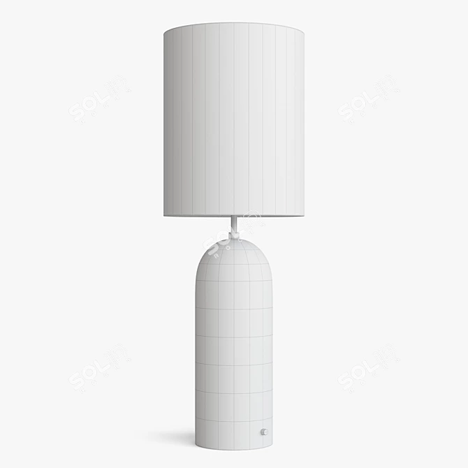 Title: Gubi Gravity XL High Floor Lamp 3D model image 3