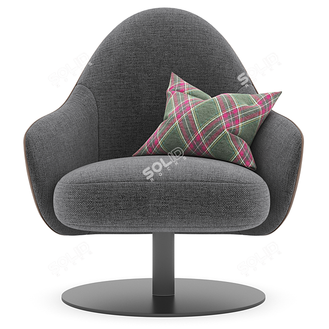 Modern Ludwig Chair - 2017 Design 3D model image 5