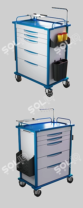 Versatile Hospital Equipment Bundle 3D model image 3