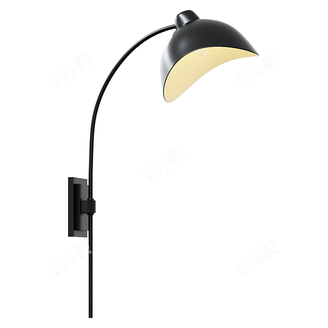 Elegant Eichholtz Pelham Wall Lamp 3D model image 1