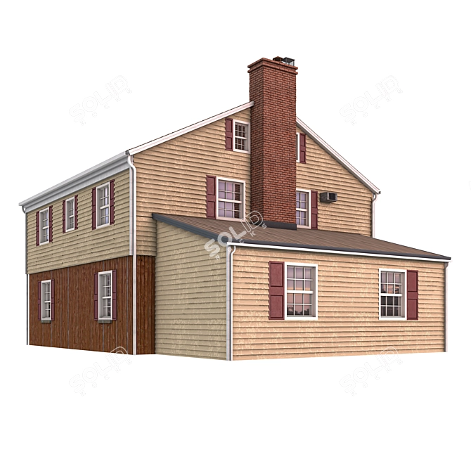 Archived 3D House Renders 3D model image 2