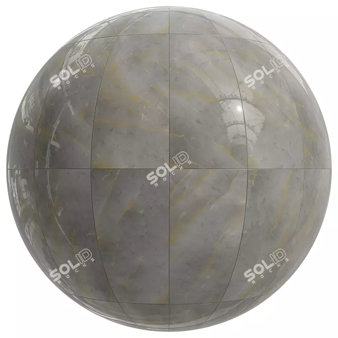 4K Slab Marble Tile Set | PBR | 3 Colors 3D model image 3