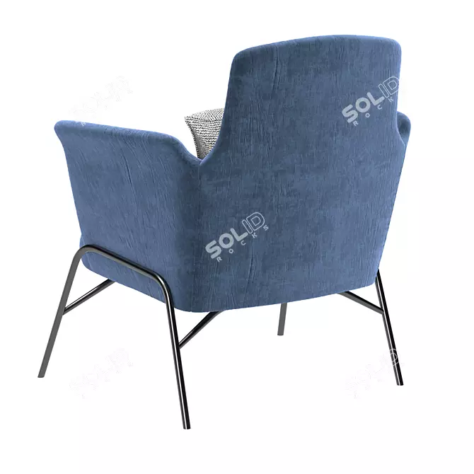 TAIVU Compact Lounge: Sleek and Stylish Seating 3D model image 3