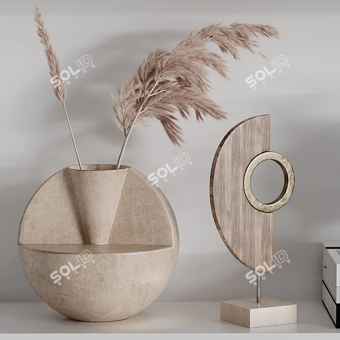 Elegant Decor Set - 13 3D model image 3