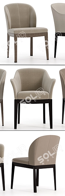 Giorgetti Normal Table Set 3D model image 3