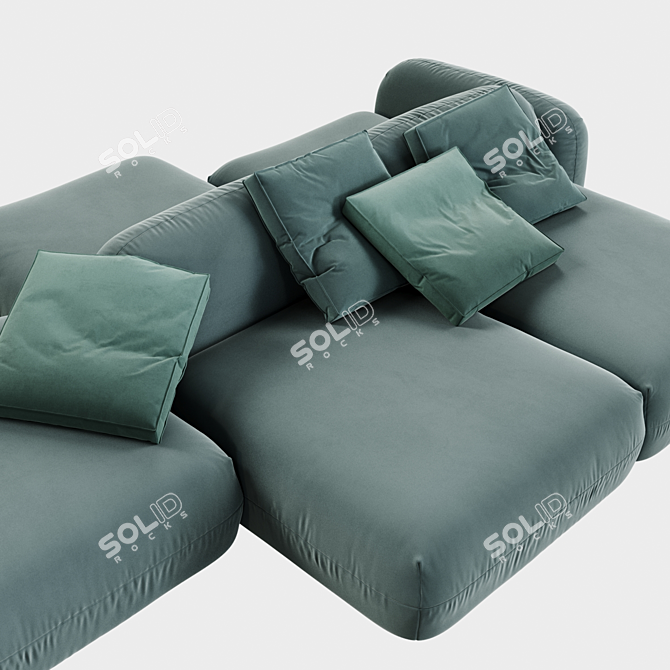 Arflex Tokio: The Perfect Blend of Corona7 and Vray 3D model image 2