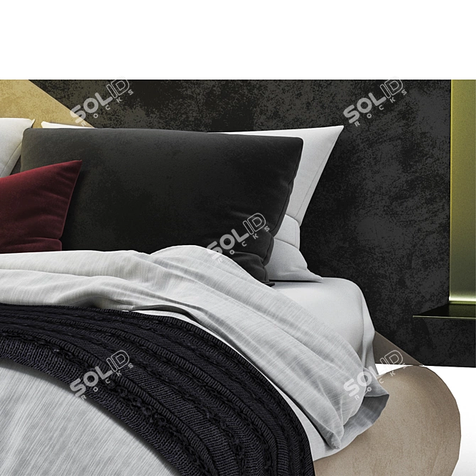 Elegant Ego Shake Bed 2017 3D model image 3