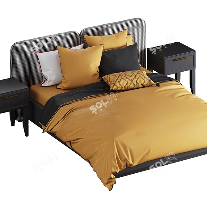 Intro Bed by Angstrem: Modern Elegance 3D model image 2