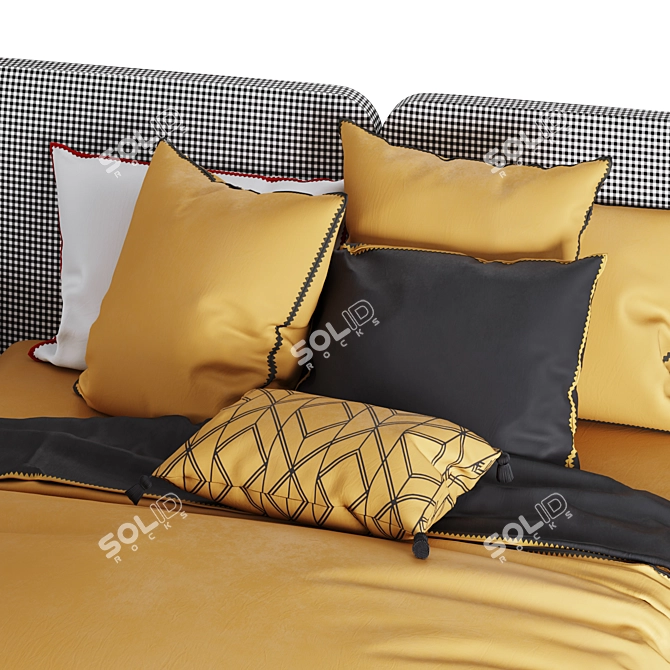 Intro Bed by Angstrem: Modern Elegance 3D model image 4